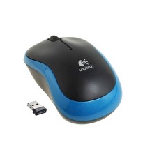 Logitech M185 draadloze muis - blauw/zwart